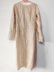 New Golden One Piece Dress