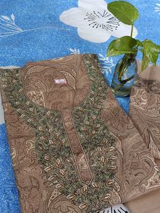 Original Kashmir Famous Pashmina Suit Material