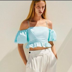 Zara Off Shoulder Top Size s