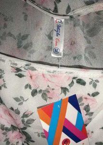 Floral Corset Top &amp; Jhanvi - skirt