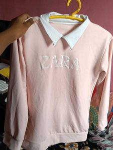 Zara Pink Top