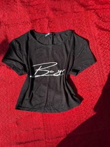Black &#39;Be You&#39; Tee
