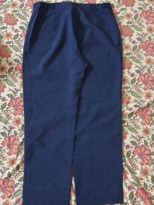 Navy Blue Straight Leg Pants