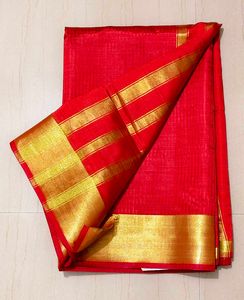 Elegant Red Saree
