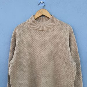 Beige Knit Sweater