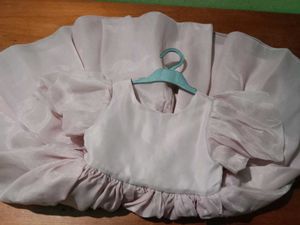 Pink Dress with Sleeves