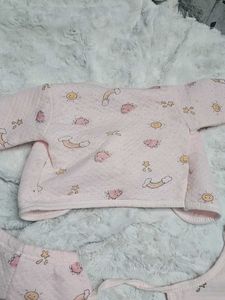 Adorable Baby Pink Outfit Set