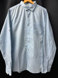 HIGHLANDER Sky Blue Slim Fit Shirt