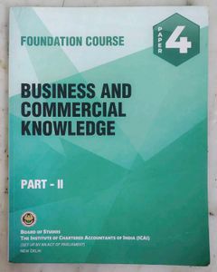 CA Foundation Course Books