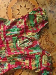 Colorful Patterned Dress
