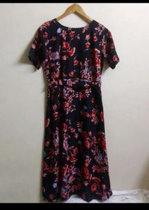 Beautiful Floral Print Anarkali Kurti
