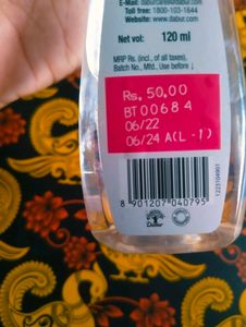 Gulabari Rose Water Dabur