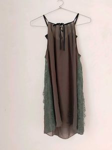 Elegant Brown Dress
