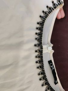 Y2k Off White Top