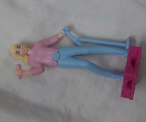 Blonde Popstar Barbie Mini Figurine