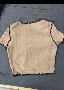 Pull&amp;Bear Ripped Jeans And Shein Top