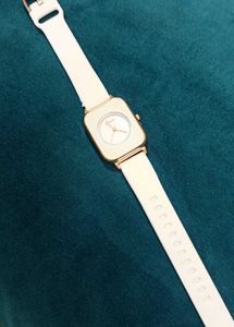 Minimalist White Watch