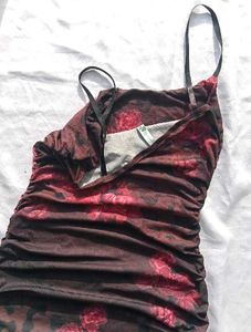 Brand New (Newme) Abstract Printed Maxi Dress