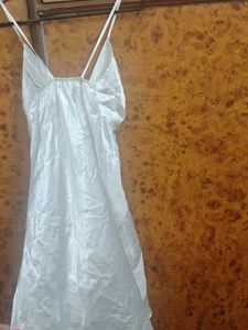 White Slip Dress