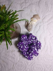 Purple Scrunchie