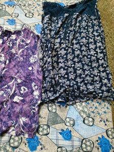 Combo Of 4 Daily Use Cotton Tops In Xl Size