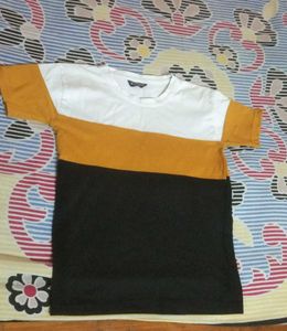 Color Block Short Sleeve Tee