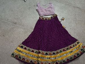 Violet Lehnga Choli