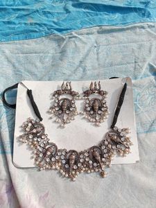Oxidized Ganpati Set