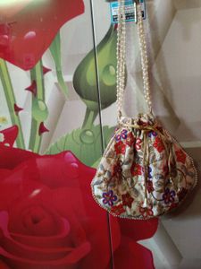 Embroidered Potli Bag