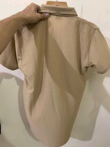 H&amp;M Beige Polo Shirt
