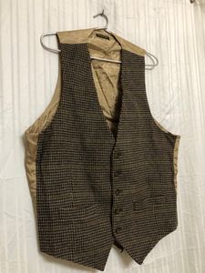 Tan Colour Wool Waistcoat