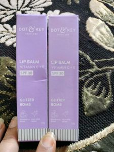 Dot & Key Vitamin C,E Glitter Lip Balm