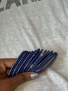 Velvet Zircon Bangle Set💙