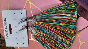 Rainbow Tassel Fashion Earrings