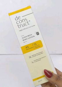 Deconstruct Detan Sunscreen Body Lotion