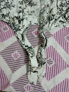 Off White Half Sleeves Shirt