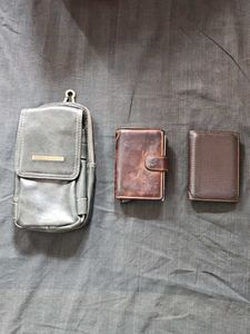 Combo of 3 stylish Leather Products