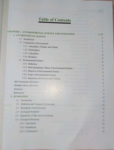 Environmental Studies Textbook