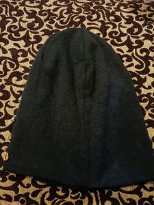 Black Monkey Cap With Stone