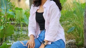 Oversized Button-Down Shirt