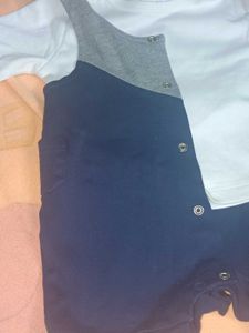 Baby Boys Onesies(ROMPER) Navy Blue Color