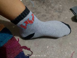 Comfy Blue Socks