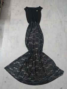 Elegant Black Evening Gown