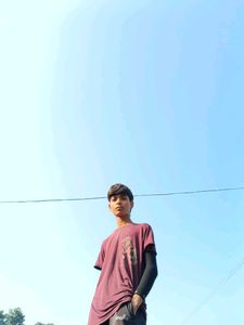 Maroon Graphic T-Shirt