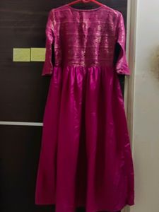 Aurelia Pink Beutiful Silk Kurta
