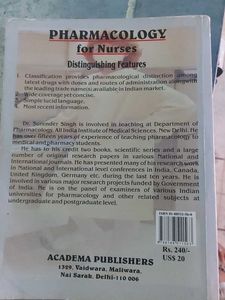 Pharmacology For Nurses
