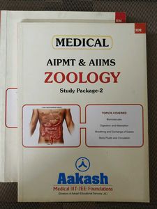 Set Of 3 Zoology Books Class XI