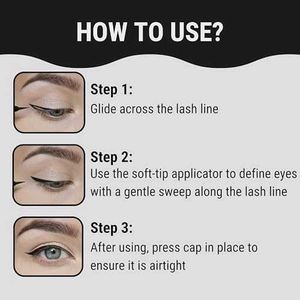 Proline Black Sketch Pen Eyeliner