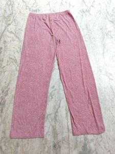 Pink Printed Pyjama Bottoms