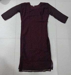 Elegant Maroon Kurta